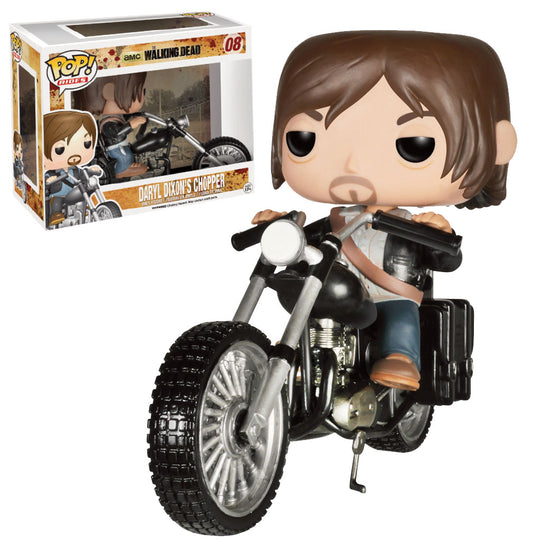 Funko POP! Television - The Walking Dead #08 - Daryl Dixons Chopper (shelf wear) (VAULTED)