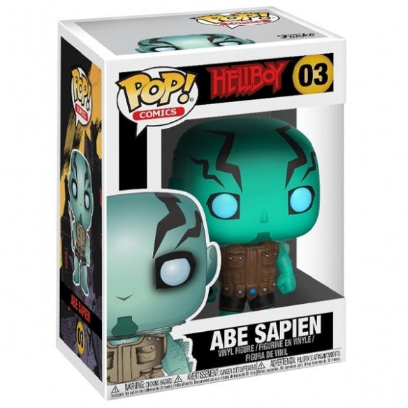 Funko POP! Comics: Hellboy #03 - Abe Sapien + PROTECTOR!