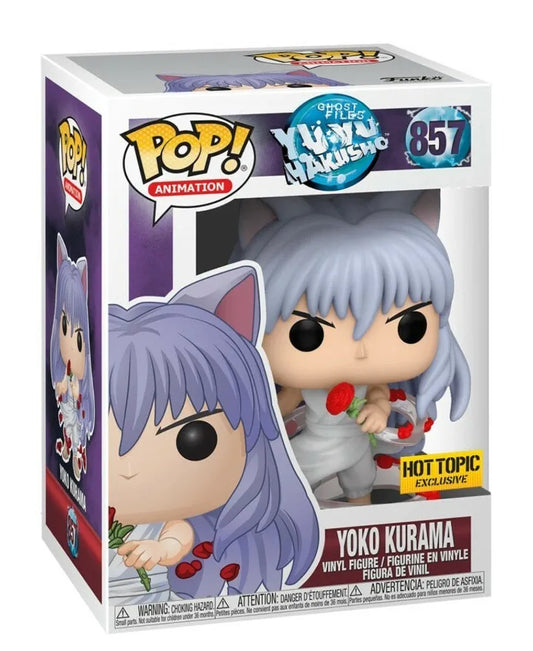 Funko Pop! Animation 857 Yoko Kurama Ghost Files Yu Yu Hakusho Hot Topic Exclusive