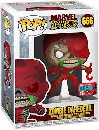 666	Marvel Funko Pop - Zombie Daredevil - Marvel Zombies - NYCC Exclusive - No. 666